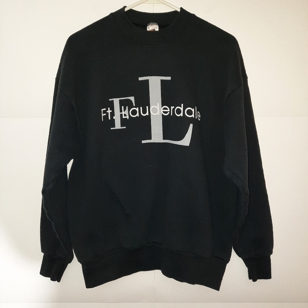 🌟 Vintage Fruit of the loom Fort Lauderdale sweatshirt size xl